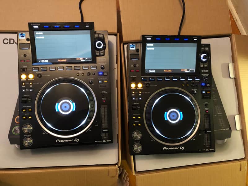 Pioneer CDJ-3000 Black PAIR image 1