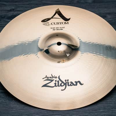 Zildjian 14" A-Custom Hi-Hat Cymbals (Pair) (Like New) image 3