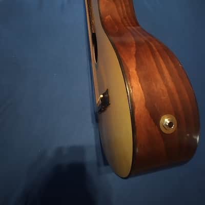 Musima (höchstwahrscheinlich) Wandergitarre 7/8 mensur ≈ 1967–1975 - helle & dunkle Hölzer image 12