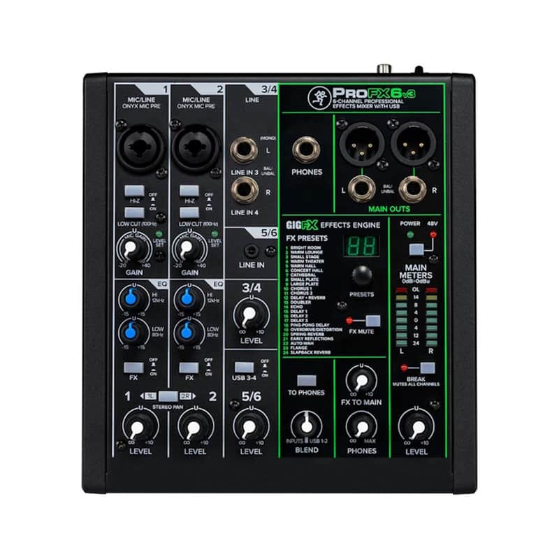 NEW Mackie ProFX6v3 image 1