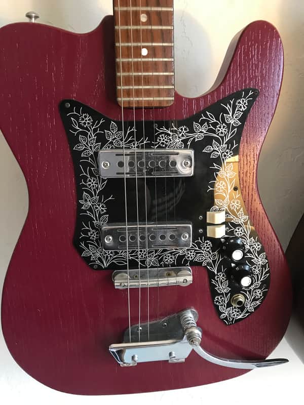 Teisco Rebuild 1960s - Crimson image 1