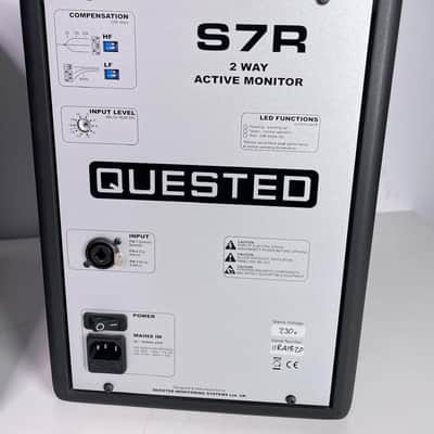 Quested S7R Monitors self-powered 6.5" 2-way black image 5