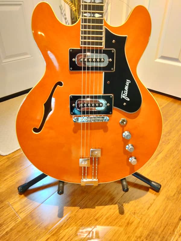 1968 Framus BL-15 Light Amber, Germany - Excellent