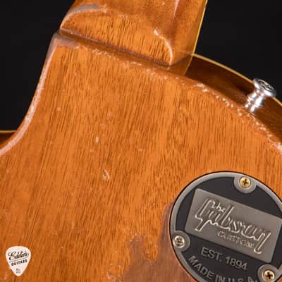 2021 - Gibson Custom Shop Made 2 Measure Murphy Lab '59 Les Paul Standard Murphy Painted Ultra Heavy Aged Royal Tea Burst image 11
