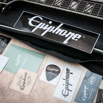 EPIPHONE MIC Futura Les Paul Custom "Twilight Shift + Ebony" (2025) image 2
