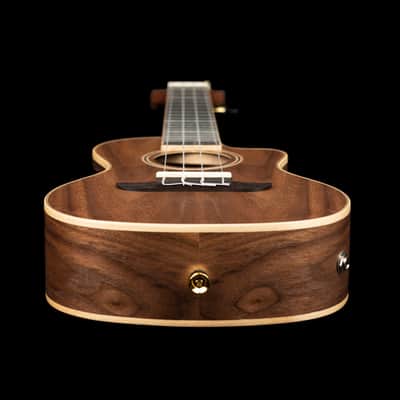 Ortega RUWN-CE Horizon Series Walnut Top Okoume Neck Concert Acoustic-Electric Ukulele w/Gig Bag image 8