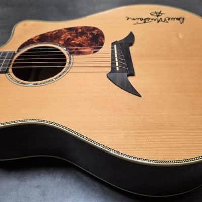 DAVE MUSTAINE'S MEGADETH Studio Breedlove USA Herringbone Acoustic Guitar with L.R. Baggs electric pickup - Album writing recording guitar Artist owned by Dave Mustaine pre-Gibson signature era image 20