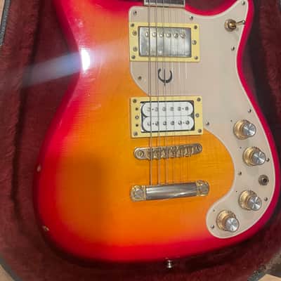 Epiphone ET-290 Crestwood 1974 - 1978 - Cherry Sunburst image 2