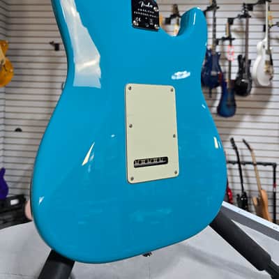Fender American Professional II Stratocaster LH - Miami Blue w/Rosewood FB & OHSC + PLEK*D #693 image 6