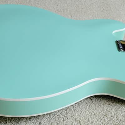 Fender Tom DeLonge Starcaster Electric Guitar, Surf Green, Hard Shell Case image 8
