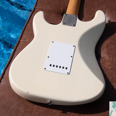 Classic 1979 Greco SE600J - Jeff Beck S-Style - Super Sound Brazen Professional Picker - Made in Japan (Fuji-Gen) - White - Pro Set Up! (Perfect Frets/Action/Intonation) image 7