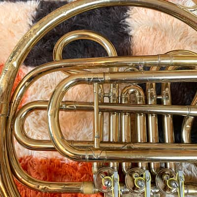 C.G. Conn LTD Single French Horn Key Of F With Case (Tested/Plays Well) image 18