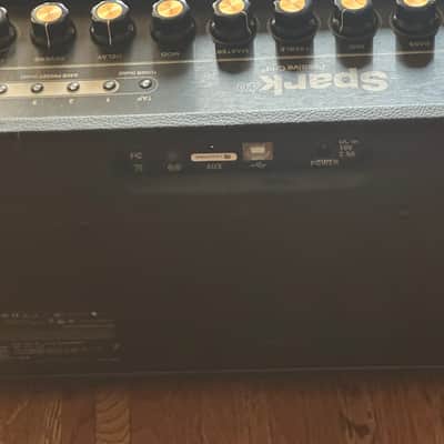 Positive Grid Spark 40 40-Watt 2x4" Modeling Guitar Combo 2020 - Present - Black image 3