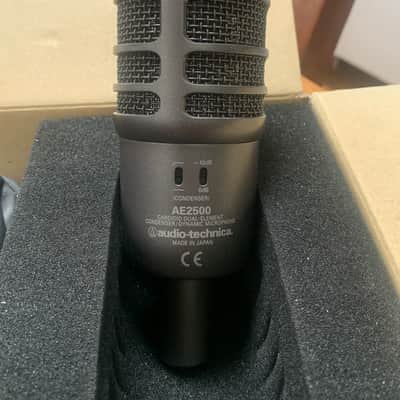 Audio-Technica AE2500 Dual-Element Cardioid Bass Drum Mic 2010s - Black image 1