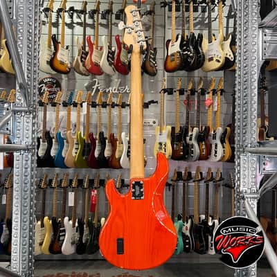 Ernie Ball Music Man Stingray 5 H 1999 Translucent Orange image 10