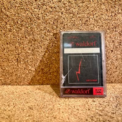 Waldorf S-RAM 256 Red Memory Card for Microwave I / Rev A / Rev B