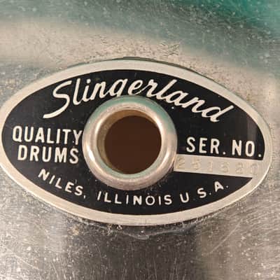 ⚡Vintage Slingerland 13"X9" Concert Tom Drum Chrome Over Wood ReRings⚡ image 18