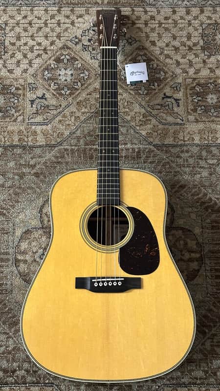 Martin D-28 Billy Strings Dreadnought Acoustic Guitar w/ Hardshell Case and Free Pro Setup image 1
