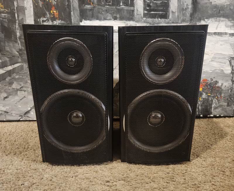 Sharp Sharp Speaker System CP-DK225 speakers (pair) 90s image 1