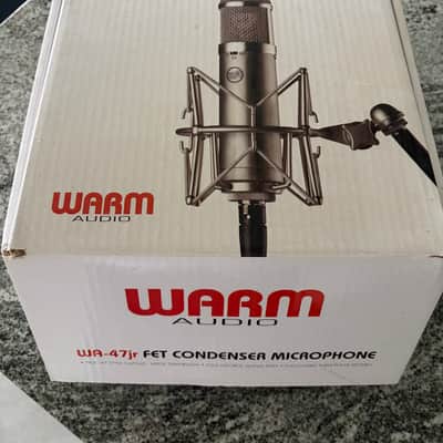 Warm Audio WA-47jr Large Diaphragm Multipattern FET Condenser Microphone 2018 - Present - Nickel image 4
