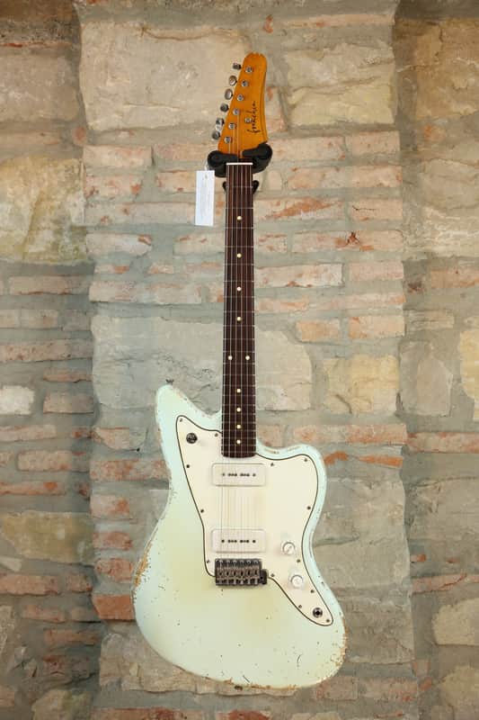 FRANCHIN Neptune J P90 Heavy Relic - Faded Sonic Blue image 1