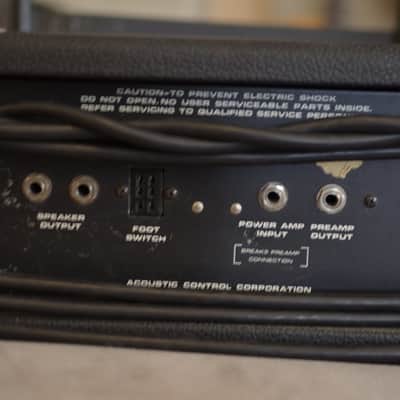 Vintage 1970's Acoustic Model 230 Amplifier Head image 10
