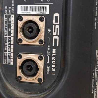 QSC WL2082-i Installation Line Array Loudspeaker (PAIR) CG01L6U image 12