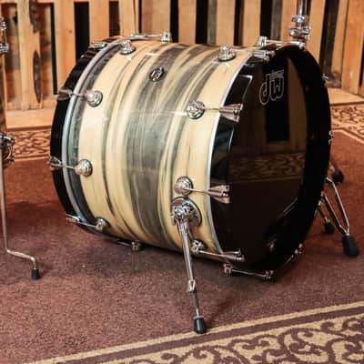 DW Exotic Performance Black Poplar Drum Set - 22,10,12,16 - SO#1157513 image 2