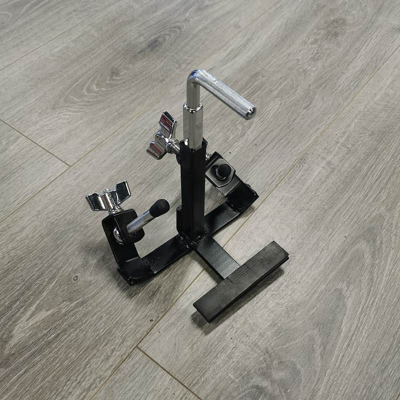 Gibraltar Floor Cowbell Kick Holder - Black image 1