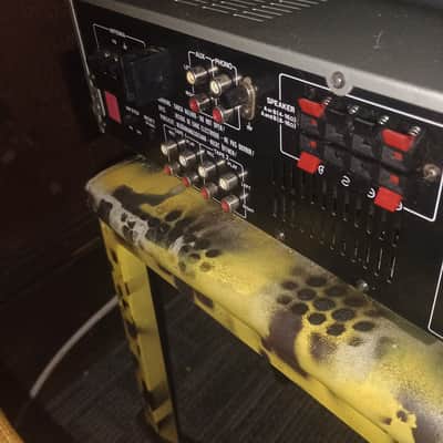 AKAI Stereo receiver computer-controlled model AA-R32 Early 80's - Aluminum Gray image 7