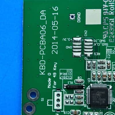 NI KOMPLETE S25 MK1 MIDI Keyboard Part: Main Processor Board [PCBA06-DA] image 7