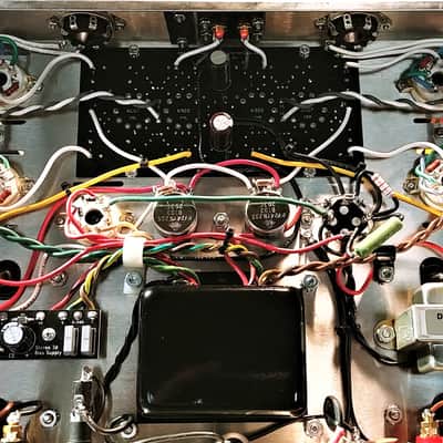 Dynaco ST-70 / Dynakit Stereo 70 Tube Amplifier w/ Evolution 4T Dual Triode Driver, w/ Tubes & Cover image 17