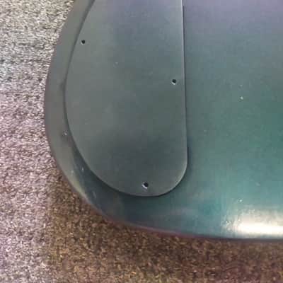 Custom Double Cut Telecaster Style Body  Finished In Colour Shift Ionic image 7