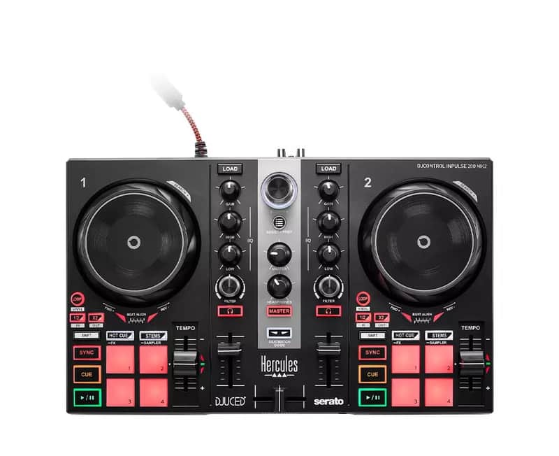 Hercules DJ DJControl Inpulse 200 mk2 2-channel DJ Controller image 1