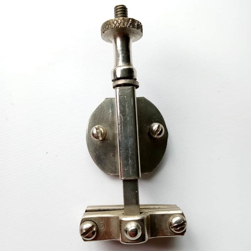 Walberg & Auge Snare Drum Strainer Vintage 1940s 7/8" Nickel Marching/Parade W&A image 1