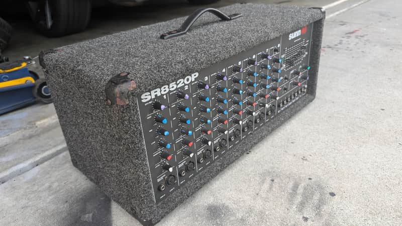 Fenden SUNN SR8520P Powered Mixer / PA Head - Black/Grey image 1