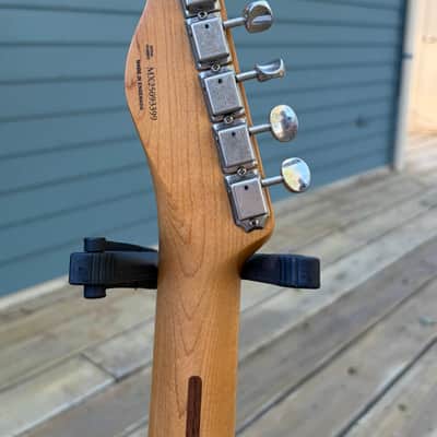 5.88 lbs Fender Brad Paisley Road Worn Telecaster w/ Lollar Imperial Low-Wind Humbucker Upgraded Modifed SH 2025 - Present Black Sparkle Nitro image 6