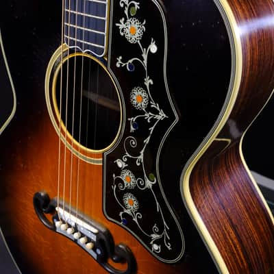 Gibson Custom Pre-War SJ-200 Rosewood - Light Aged Faded Vintage Sunburst image 8