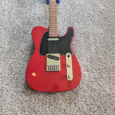 Fender Player Plus Telecaster with Pau Ferro Fretboard 2023 - Present - Crimson Red Transparent