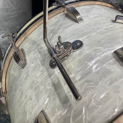 WFL - 1950s Buddy Rich, Super Classic 4-Piece Drum Set, Complete! 22", 16", 13", 5.5x14", WMP w/All Nickel Hardware and Stands. Immaculate! image 23