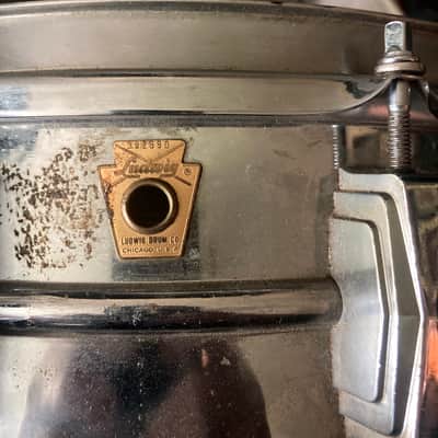 Vintage 1966 Ludwig Supraphonic Snare - Chrome-Plated image 3