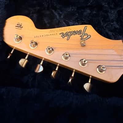 Custom John Mayer BLK1 Fender 60s neck jazzy cat pickups Luthier made 2020 Black image 4