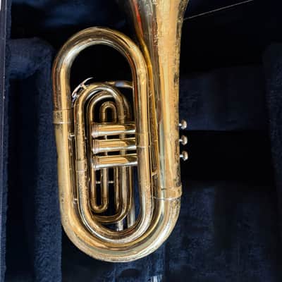 Bach Mercedes Marching Baritone,  with case and mouthpiece,  USA image 8