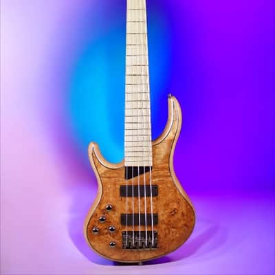 MTD Kingston Kingston Z5 lefty Natural Gloss Gloss, Maple Fretboard image 2