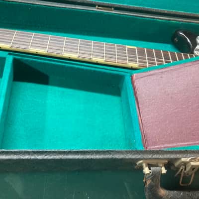 Teisco Del Ray ET-200 Sunburst Two Pickup + Tremolo WITH CASE OHSC Japan 1960s Original Vintage image 14