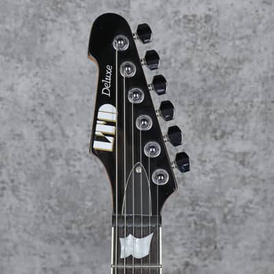 ESP LTD Phoenix-1000 2017 MIK Ebony Gloss image 8