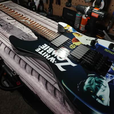 ESP LTD Kirk Hammett Signature KH-WZ White Zombie image 5