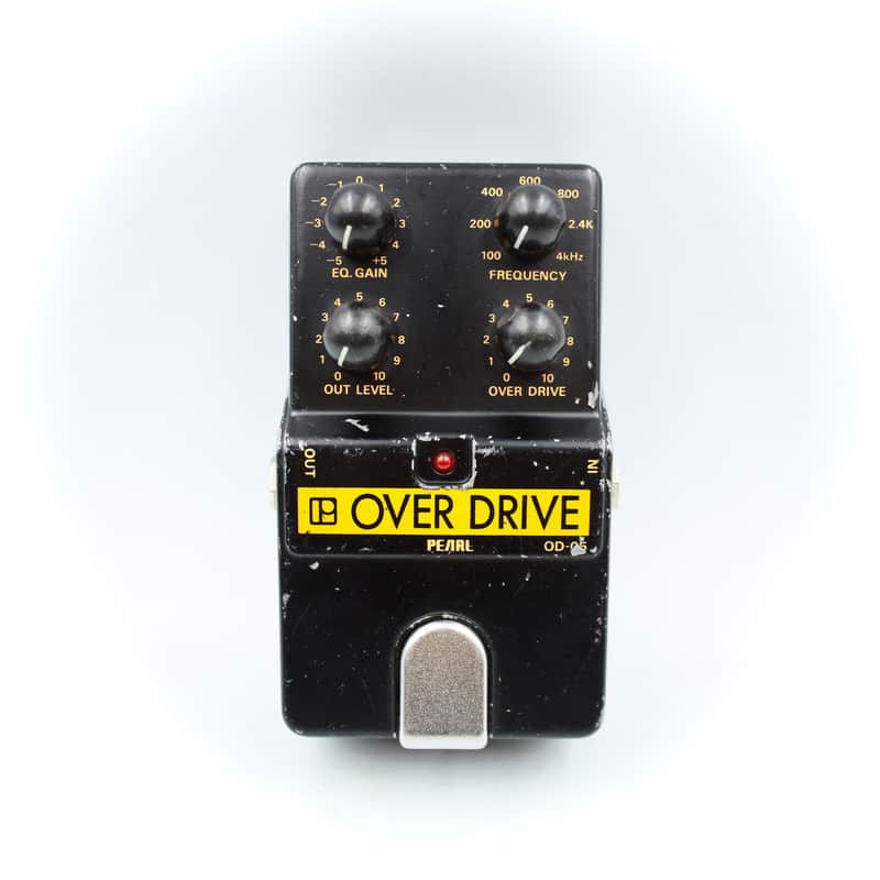 ギター PEARL / OVER DRIVE OD-05 PEARL OD-05 Over Drive Made in Japan Vintage Guitar Effect Pedal