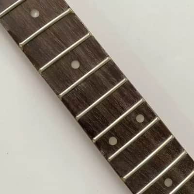 Harley Benton VT semi-finished guitar neck and head - Sapele wood - 22 strings - Right hand - DIY image 3