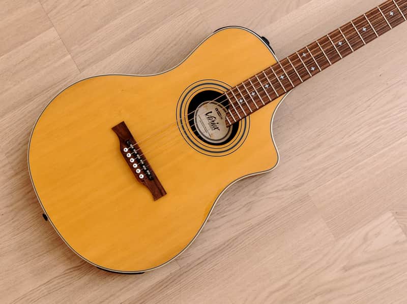2004 Line 6 Variax Acoustic 700 Modeling Guitar Spruce Top w/ Ftsw, Cables, Bag image 1